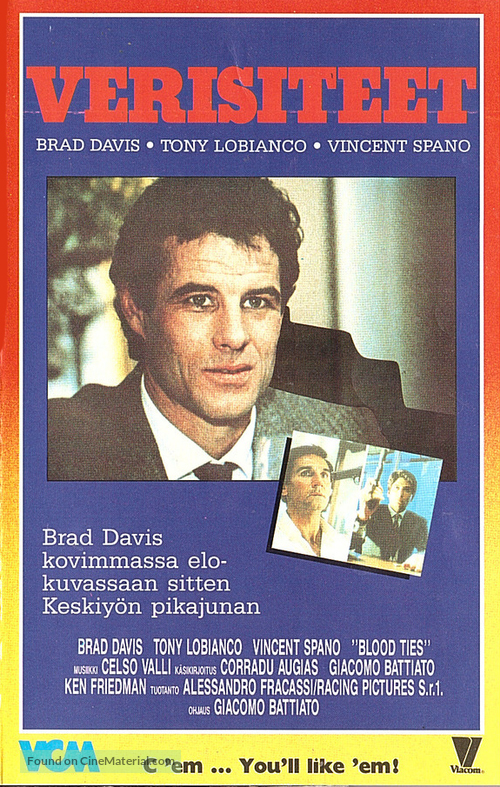Il cugino americano - Finnish VHS movie cover