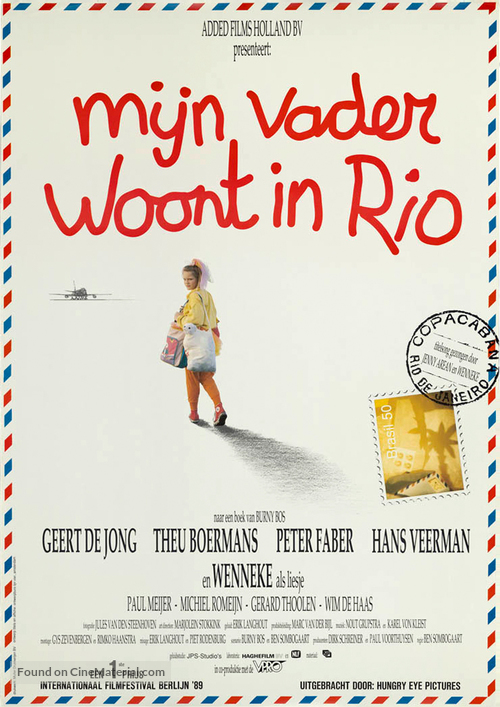 Mijn vader woont in Rio - Dutch Movie Poster