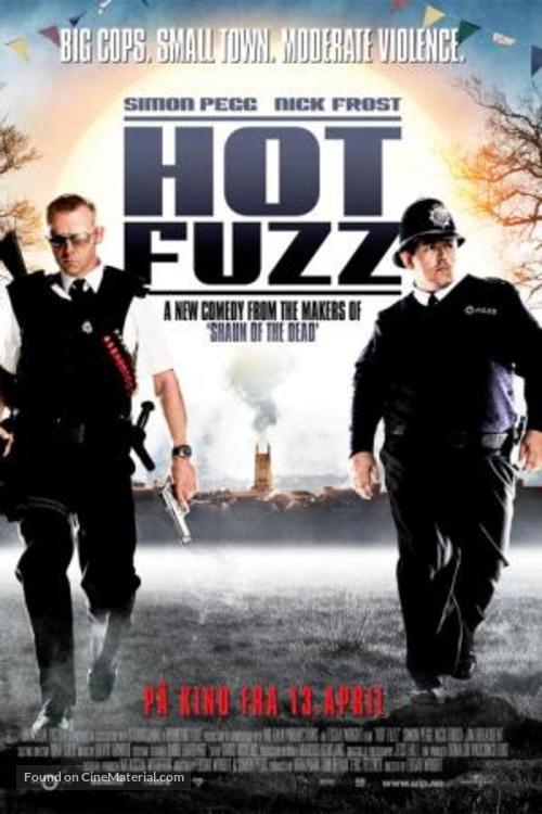 Hot Fuzz - Norwegian poster