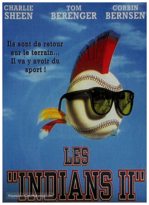 Major League 2 - French Movie Cover