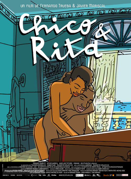 Chico &amp; Rita - French Movie Poster