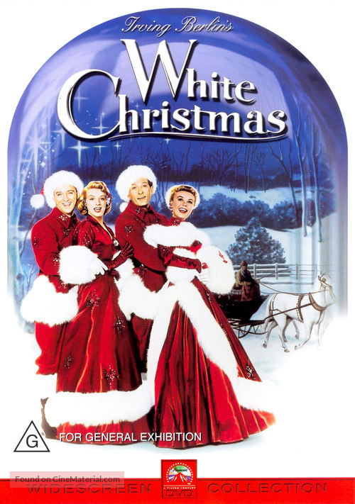 White Christmas - Australian DVD movie cover