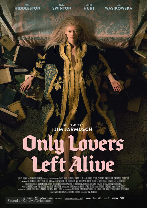 Only Lovers Left Alive - German Movie Poster