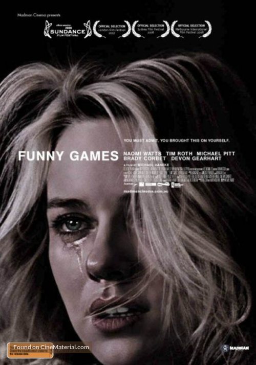 Funny Games U.S. - Australian Movie Poster