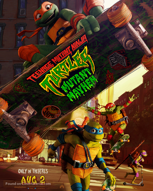 Teenage Mutant Ninja Turtles: Mutant Mayhem - Movie Poster