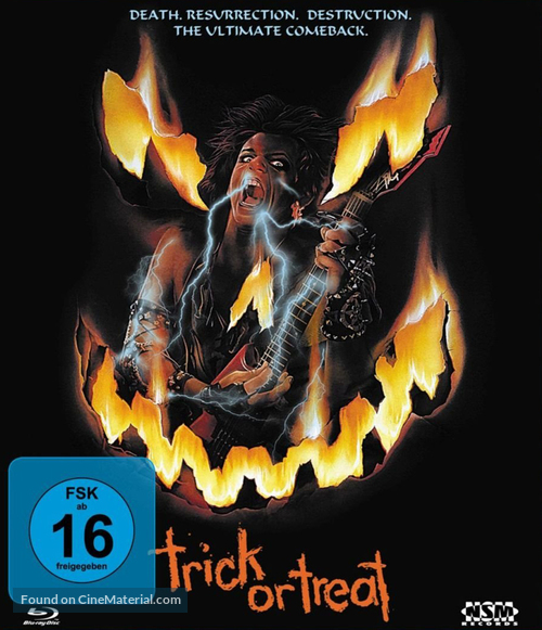 Trick or Treat - German Blu-Ray movie cover
