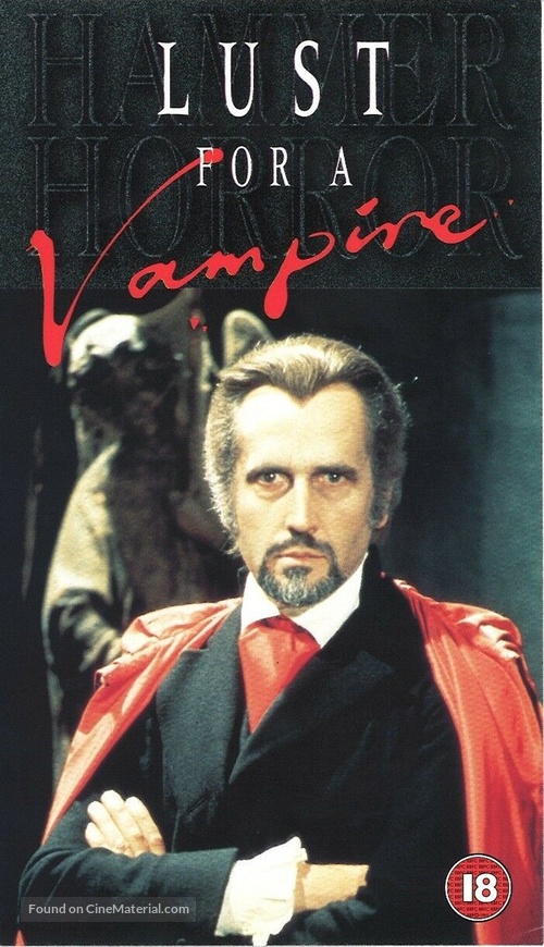 Lust for a Vampire - British VHS movie cover