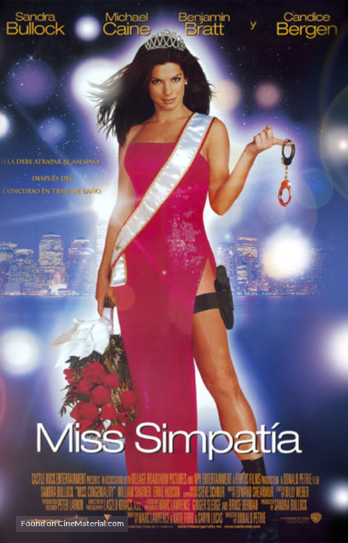 Miss Congeniality - Mexican Movie Poster