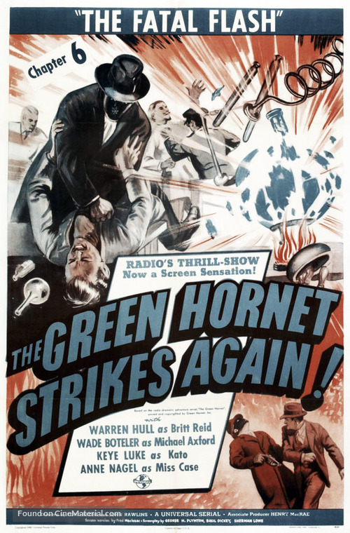 The Green Hornet Strikes Again! - Movie Poster