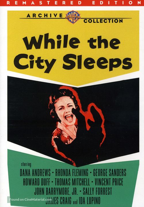 While the City Sleeps - DVD movie cover