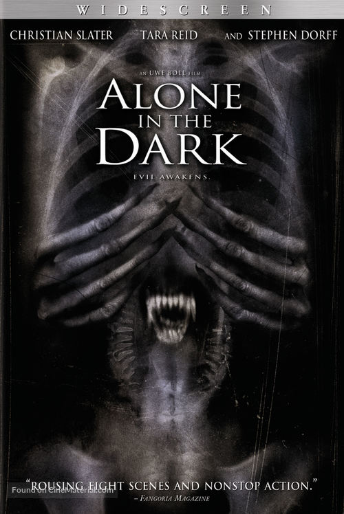 Alone in the Dark - DVD movie cover