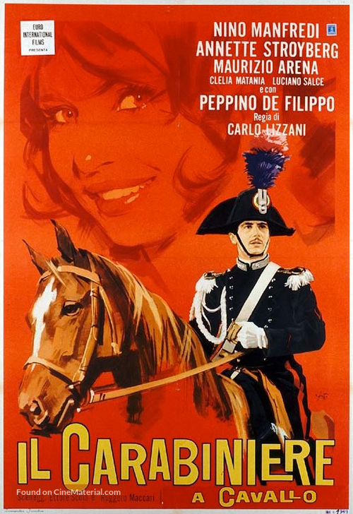 Il carabiniere a cavallo - Italian Movie Poster