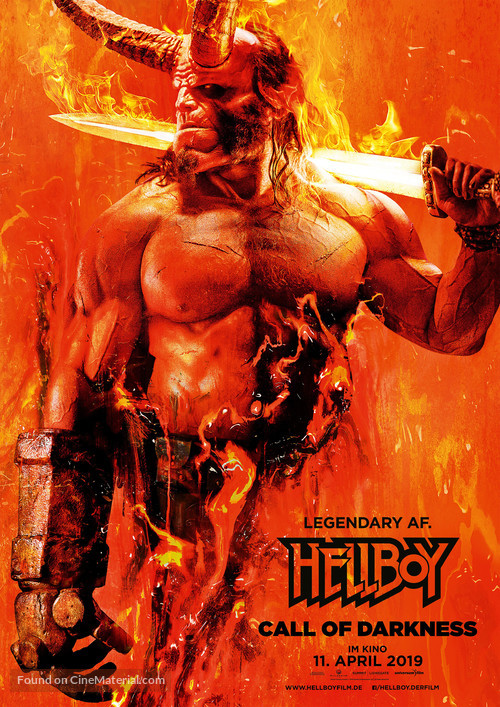 Hellboy - German Movie Poster