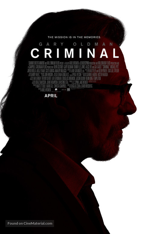 Criminal - Movie Poster