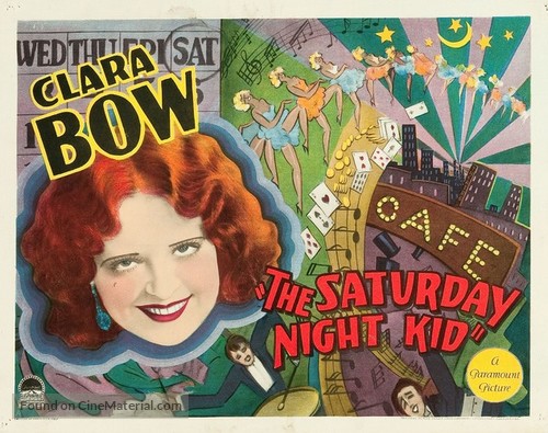 The Saturday Night Kid - Movie Poster