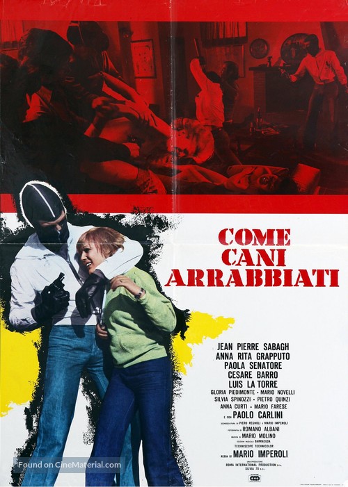 Come cani arrabbiati - Italian Movie Poster