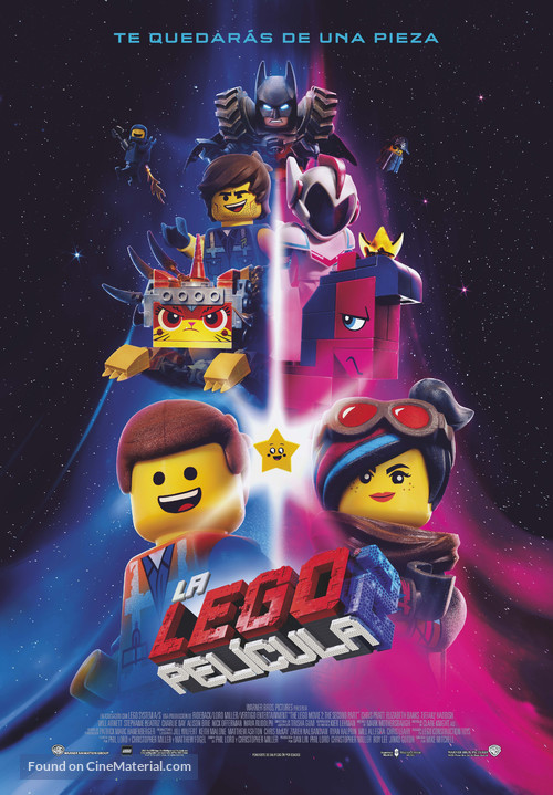 The Lego Movie 2: The Second Part - Spanish Movie Poster