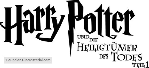 Harry Potter and the Deathly Hallows - Part 1 - German Logo