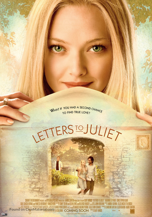 Letters to Juliet - Danish Movie Poster