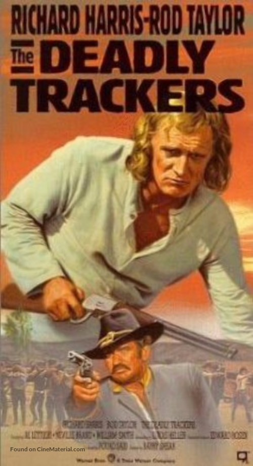 The Deadly Trackers - VHS movie cover