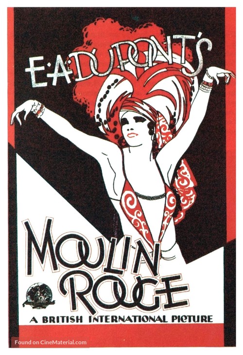 Moulin Rouge - British Movie Poster