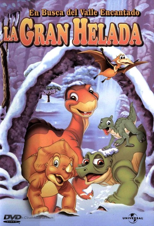 The Land Before Time VIII: The Big Freeze - Spanish DVD movie cover