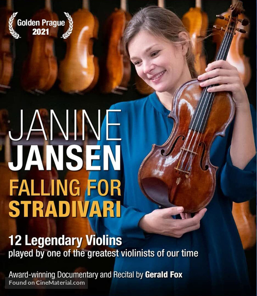 Janine Jansen Falling for Stradivari - Blu-Ray movie cover