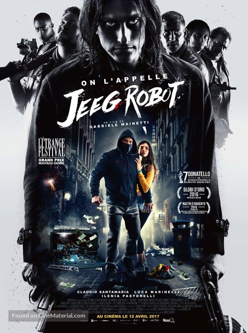 Lo chiamavano Jeeg Robot - French Movie Poster