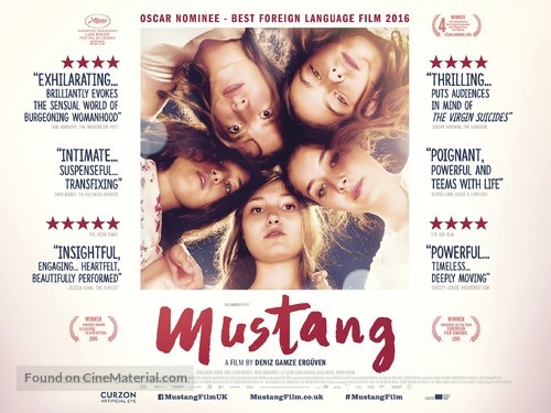 Mustang - British Movie Poster