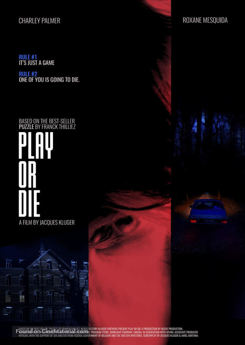 Play or Die - Belgian Movie Poster