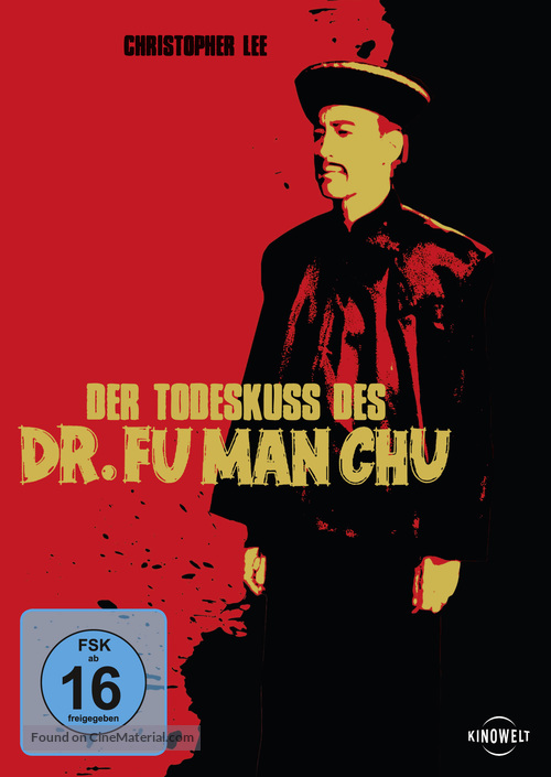 The Blood of Fu Manchu - German DVD movie cover