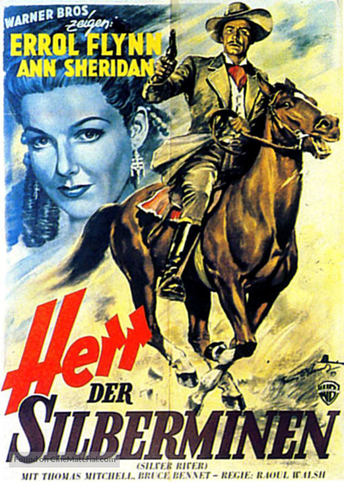 Silver River - German Movie Poster