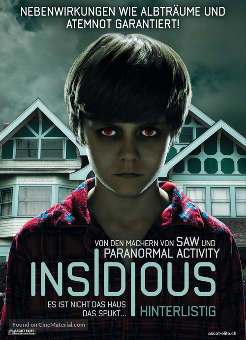 Insidious - Swiss Movie Poster