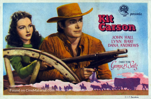 Kit Carson - Spanish Movie Poster
