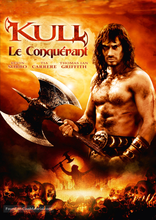 Kull the Conqueror - French DVD movie cover