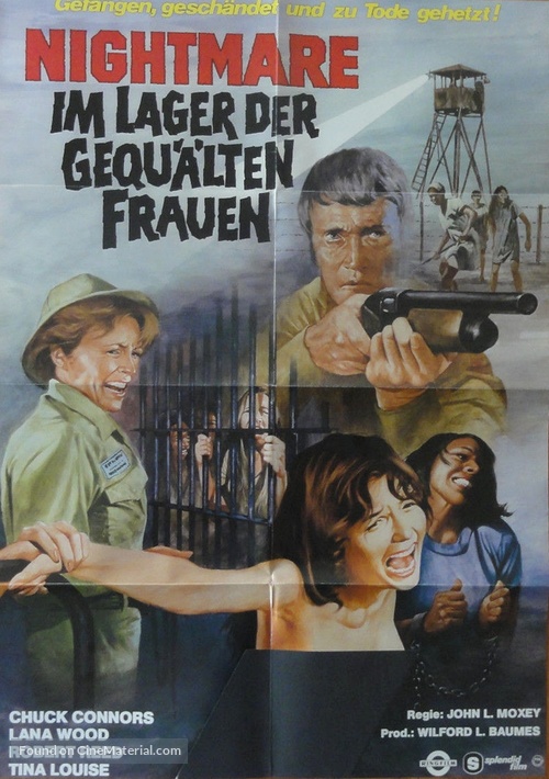 Nightmare in Badham County - German Movie Poster