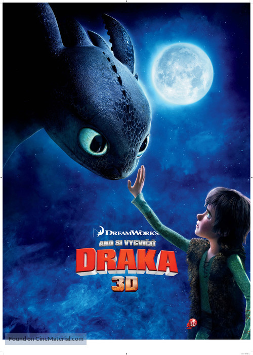 How to Train Your Dragon - Slovak Movie Poster