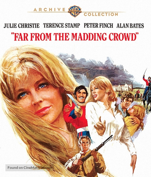 Far from the Madding Crowd - Blu-Ray movie cover