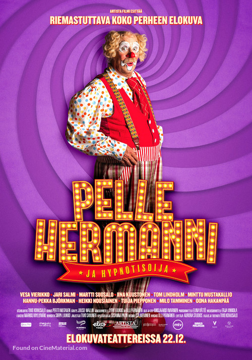 Pelle Hermanni ja Hypnotisoija - Finnish Movie Poster