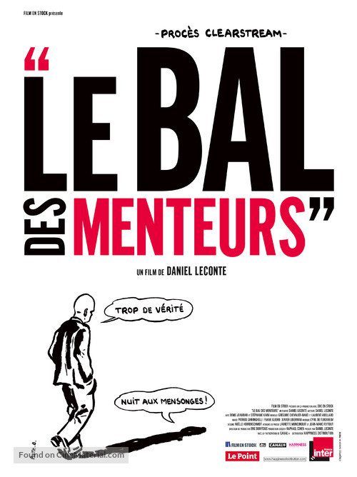 Le Bal des Menteurs - French Movie Poster