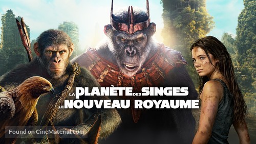 Kingdom of the Planet of the Apes - French Movie Poster