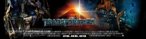 Transformers: Revenge of the Fallen - Italian Movie Poster