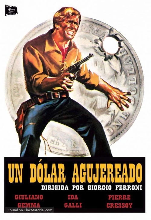 Un dollaro bucato - Spanish DVD movie cover