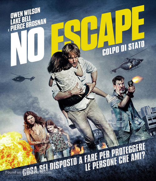 No Escape - Italian Movie Cover