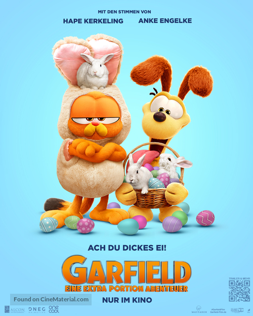 The Garfield Movie - German Movie Poster