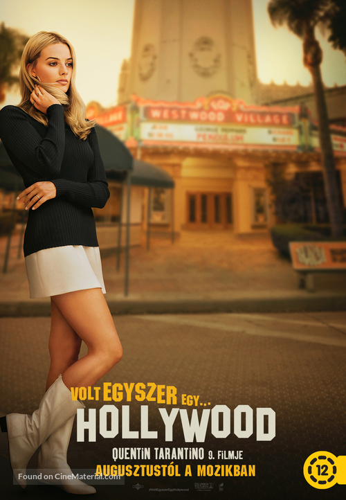 Once Upon a Time in Hollywood - Hungarian Movie Poster