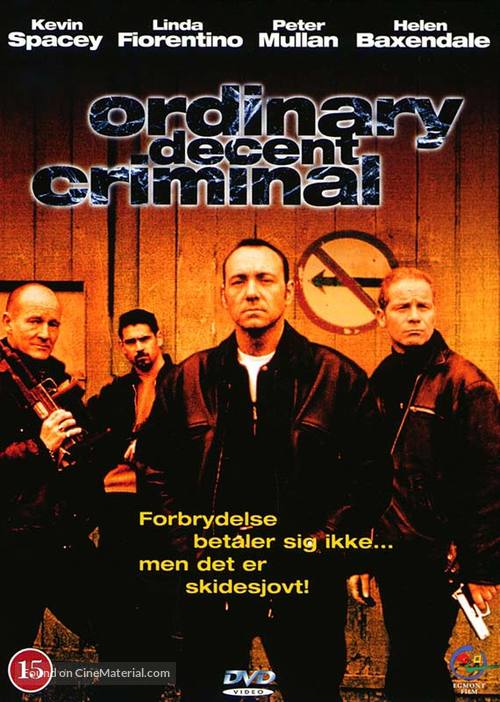Ordinary Decent Criminal - Danish DVD movie cover