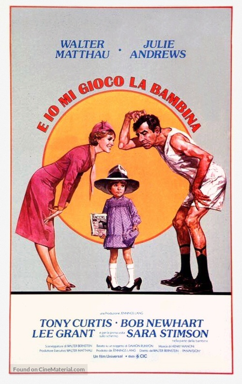 Little Miss Marker - Italian Movie Poster