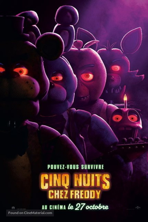 Five Nights at Freddy&#039;s - Canadian Movie Poster