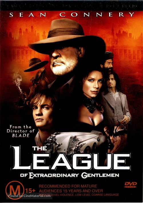 The League of Extraordinary Gentlemen - Australian Movie Cover
